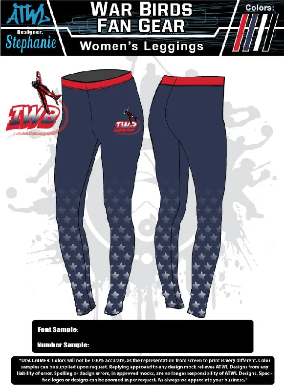 WAR BIRDS WOMENS LEGGINGS