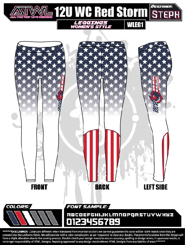 WC Red Storm Women's Legging